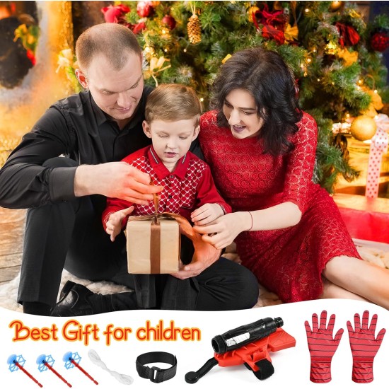 Niumowang Spider Launcher Glove, Kids Spider Hero Gloves, Spiderman Toy Glove, Spiderman Web Shooter, Launcher Toy, Wrist Toy Set, Cosplay Glove Launcher Niumowang Spider Launcher Glove, Kids Spider Hero Gloves, Spiderman Toy Glove, Spiderman Web Shooter, Launcher Toy, Wrist Toy Set, Cosplay Glove Launcher