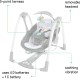 Ingenuity Convert Me Portable Swing with Attached Toys - (Silver and White) Ingenuity Convert Me Portable Swing with Attached Toys - (Silver and White)