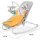 Kinderkraft Felio Swing and bouncer 3-in-1 Reclining Chair, 3.10 kg - Pack of 1, 0-2 Months Kinderkraft Felio Swing and bouncer 3-in-1 Reclining Chair, 3.10 kg - Pack of 1, 0-2 Months