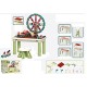 Building board game with chair and block blocks 167 pieces multifunctional unisex Building board game with chair and block blocks 167 pieces multifunctional unisex