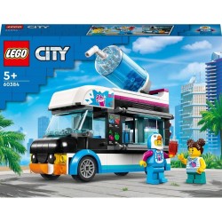 LEGO® City Penguin Slushy Van 60384 Building Toy Set (194 Pieces)