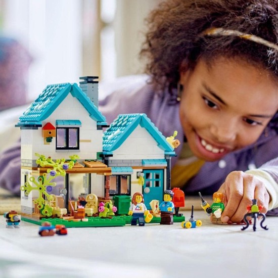 LEGO® Creator Cosy House 31139 Building Toy Set (808 Pieces) LEGO® Creator Cosy House 31139 Building Toy Set (808 Pieces)
