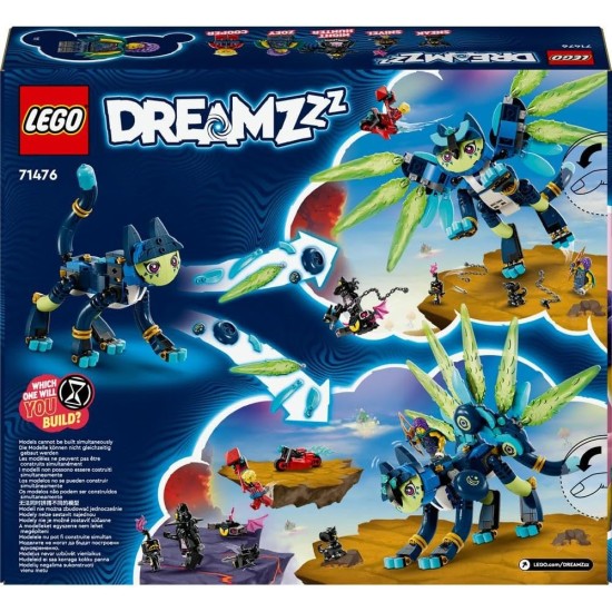 LEGO® DREAMZzz™ Zoey and Zian the Cat-Owl 71476 Building Blocks Toy Set; Toys for Boys, Girls, and Kids (437 Pieces) LEGO® DREAMZzz™ Zoey and Zian the Cat-Owl 71476 Building Blocks Toy Set; Toys for Boys, Girls, and Kids (437 Pieces)