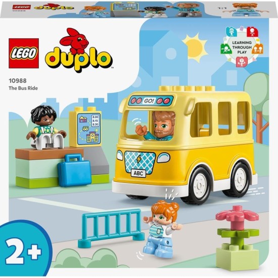 LEGO® DUPLO® Town The Bus Ride 10988 Building Toy Set (16 Pieces) LEGO® DUPLO® Town The Bus Ride 10988 Building Toy Set (16 Pieces)