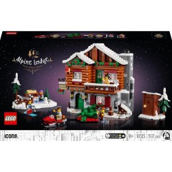 LEGO® Icons Alpine Lodge 10325 Building Blocks Toy Set (1,517 Pieces)