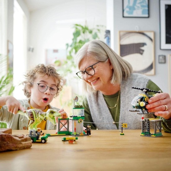 LEGO® Jurassic World T. rex Dinosaur Breakout 76944 Building Kit (140 Pieces)