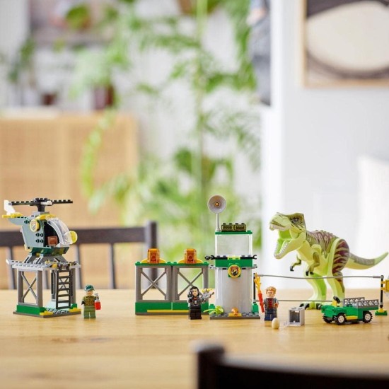 LEGO® Jurassic World T. rex Dinosaur Breakout 76944 Building Kit (140 Pieces)