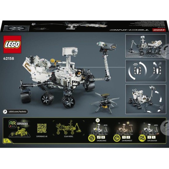 LEGO® Technic™ NASA Mars Rover Perseverance 42158 Building Toy Set (1,132 Pieces)