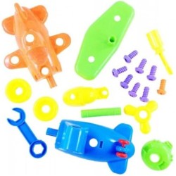 Meccano Disassemble and Install Development Toys with Screwdriver to Remove Screws and Nuts (Motorcycle)