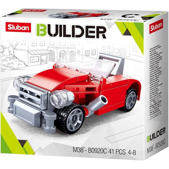 Sluban Builder Blocks, 1 Pc - Assorted 4 Shape 4+