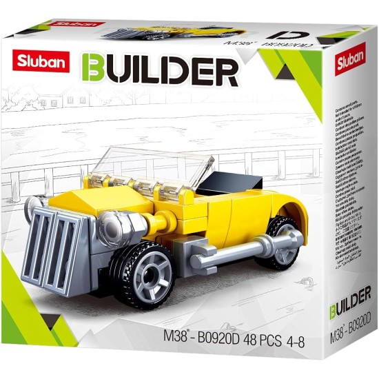 Sluban Builder Blocks, 1 Pc - Assorted 4 Shape 4+