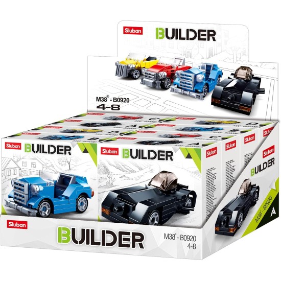 Sluban Builder Blocks, 1 Pc - Assorted 4 Shape 4+