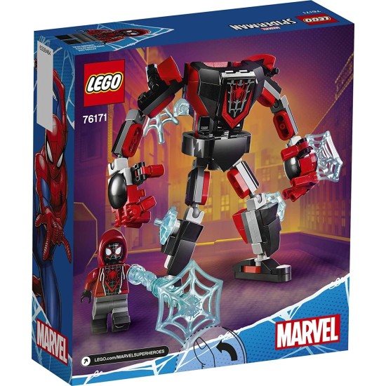 LEGO Marvel Spider-Man Miles Morales Mech Armor 76171 Collectible Construction Toy, New 2021 (125 Pieces) LEGO Marvel Spider-Man Miles Morales Mech Armor 76171 Collectible Construction Toy, New 2021 (125 Pieces)