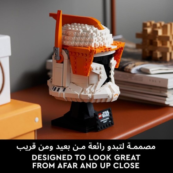 LEGO® Star Wars™ Clone Commander Cody™ Helmet 75350 Building Kit for Adults; Collectible, Brick-Built Memorabilia for Display; Fun Gift Idea for Fans (776 Pieces) LEGO® Star Wars™ Clone Commander Cody™ Helmet 75350 Building Kit for Adults; Collectible, Brick-Built Memorabilia for Display; Fun Gift Idea for Fans (776 Pieces)