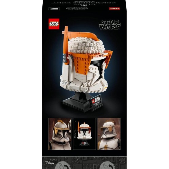 LEGO® Star Wars™ Clone Commander Cody™ Helmet 75350 Building Kit for Adults; Collectible, Brick-Built Memorabilia for Display; Fun Gift Idea for Fans (776 Pieces) LEGO® Star Wars™ Clone Commander Cody™ Helmet 75350 Building Kit for Adults; Collectible, Brick-Built Memorabilia for Display; Fun Gift Idea for Fans (776 Pieces)