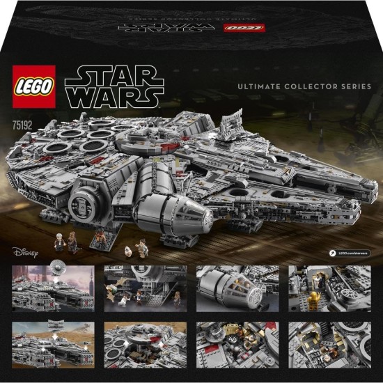 LEGO® Star Wars™ Millennium Falcon™ 75192 Building Set (7,541 Pieces) LEGO® Star Wars™ Millennium Falcon™ 75192 Building Set (7,541 Pieces)