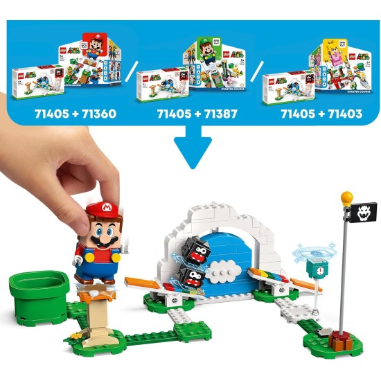 LEGO® Super Mario™ Fuzzy Flippers Expansion Set 71405 Building Kit (154 Pieces) LEGO® Super Mario™ Fuzzy Flippers Expansion Set 71405 Building Kit (154 Pieces)