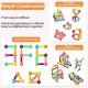 Magnetic Building Sticks and Balls Set, 42 Pieces, Educational Toys for Kids Magnetic Building Sticks and Balls Set, 42 Pieces, Educational Toys for Kids