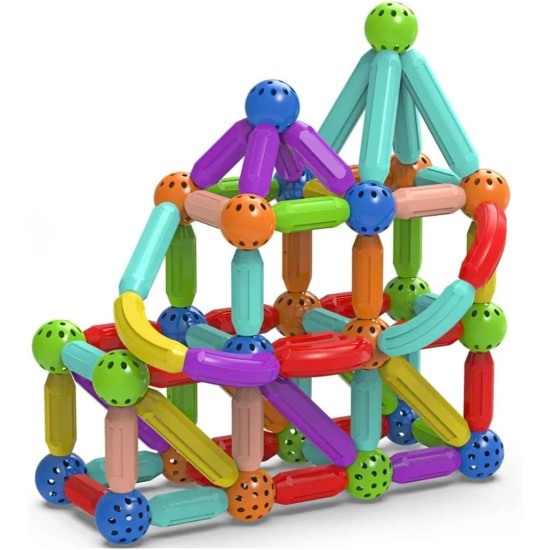 Magnetic Building Sticks and Balls Set, 42 Pieces, Educational Toys for Kids Magnetic Building Sticks and Balls Set, 42 Pieces, Educational Toys for Kids