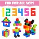 HOTUT 100 Pcs Maths Cubes with 10 Colours, Linking Cubes, Early Years Maths Learning, Magic Counting Blocks, Counting Block Set for School and Home - 2 CM HOTUT 100 Pcs Maths Cubes with 10 Colours, Linking Cubes, Early Years Maths Learning, Magic Counting Blocks, Counting Block Set for School and Home - 2 CM