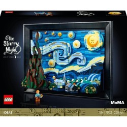 LEGO® Ideas Vincent van Gogh – The Starry Night 21333 Building Kit (2,316 Pieces)