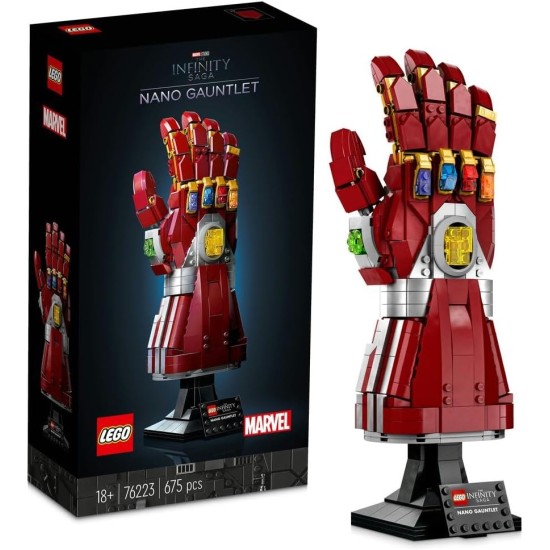 LEGO® Marvel Nano Gauntlet 76223 Building Kit (680 Pieces) LEGO® Marvel Nano Gauntlet 76223 Building Kit (680 Pieces)