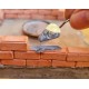 Mini Bricks for Masonry - Building Bricks - 1 Small Building Rulers - Building Mix - 100 Pcs Real Red Bricks