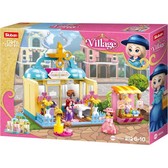 Sluban 315-Piece Village Beauty Salon