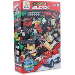 Starmerry DIY Plastic Cubes with Fire Truck For Unisex - Set of 1000 Pieces