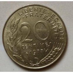 Old Coin 20cm French Edition 1977