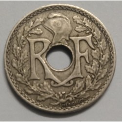 Old Coin 25 Centimeters 1930 France
