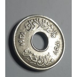 Old and Rare Coin - One Mil Drilled for Your First 1938 Variances