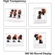 Acrylic Display Case, Clear Display Storage Box Countertop Cube, 3 Tiers with 2 Removable Ladder Shelves Dustproof Protection Showcase for Action Figures, Any Toys, Collectibles - 12.4x7x8.6in