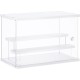 Acrylic Display Case Stand Funko Pop Display Case with 2 Ladder Shelves Clear Dustproof Protection Storage Display Box for Collectibles, Action Figures, Miniature Figurines, White (12.4x7x8.6in) Acrylic Display Case Stand Funko Pop Display Case with 2 Ladder Shelves Clear Dustproof Protection Storage Display Box for Collectibles, Action Figures, Miniature Figurines, White (12.4x7x8.6in)