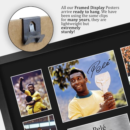HWC Trading Pele Signed A4 Printed Autograph Brazil Print Photo Picture Display HWC Trading Pele Signed A4 Printed Autograph Brazil Print Photo Picture Display