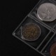 Uncle Paul Coin Pocket Pages - 30 Compartments Standard Coin Pockets with 9 Holes Collector Sleeves for Coins 5 Sheets CS03530 Uncle Paul Coin Pocket Pages - 30 Compartments Standard Coin Pockets with 9 Holes Collector Sleeves for Coins 5 Sheets CS03530