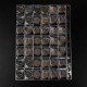 Uncle Paul Coin Pocket Pages - 42 Compartments Standard 9 Hole Coin Pocket Inserts Collector Sleeves for Coins 5 Sheets CS03542 Uncle Paul Coin Pocket Pages - 42 Compartments Standard 9 Hole Coin Pocket Inserts Collector Sleeves for Coins 5 Sheets CS03542