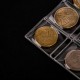 Uncle Paul Coin Pocket Pages - 42 Compartments Standard 9 Hole Coin Pocket Inserts Collector Sleeves for Coins 5 Sheets CS03542 Uncle Paul Coin Pocket Pages - 42 Compartments Standard 9 Hole Coin Pocket Inserts Collector Sleeves for Coins 5 Sheets CS03542