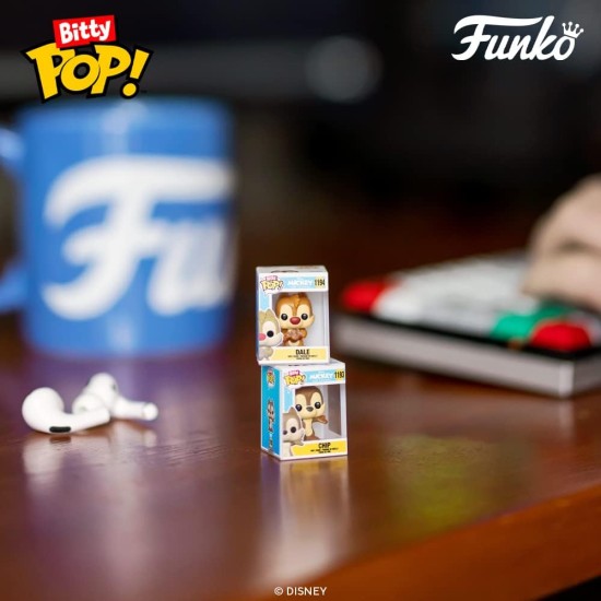 Funko Bitty Pop! Disney Mini Collectible Toys 4-Pack - Minnie Mouse, Daisy Duck, Donald Duck & Mystery Chase Figure (Styles May Vary) Funko Bitty Pop! Disney Mini Collectible Toys 4-Pack - Minnie Mouse, Daisy Duck, Donald Duck & Mystery Chase Figure (Styles May Vary)