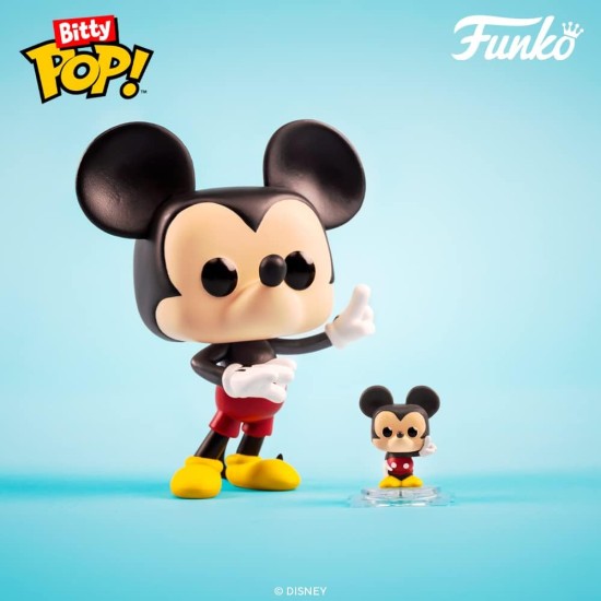 Funko Bitty Pop! Disney Mini Collectible Toys 4-Pack - Minnie Mouse, Daisy Duck, Donald Duck & Mystery Chase Figure (Styles May Vary) Funko Bitty Pop! Disney Mini Collectible Toys 4-Pack - Minnie Mouse, Daisy Duck, Donald Duck & Mystery Chase Figure (Styles May Vary)