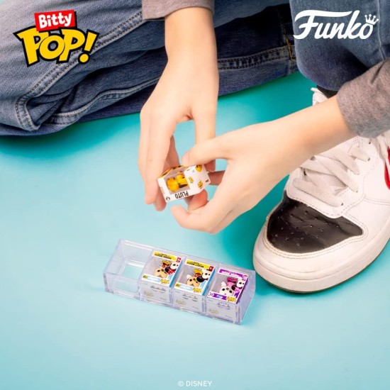 Funko Bitty Pop! Disney Mini Collectible Toys 4-Pack - Minnie Mouse, Daisy Duck, Donald Duck & Mystery Chase Figure (Styles May Vary) Funko Bitty Pop! Disney Mini Collectible Toys 4-Pack - Minnie Mouse, Daisy Duck, Donald Duck & Mystery Chase Figure (Styles May Vary)