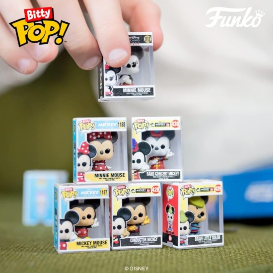 Funko Bitty Pop! Disney Mini Collectible Toys 4-Pack - Minnie Mouse, Daisy Duck, Donald Duck & Mystery Chase Figure (Styles May Vary) Funko Bitty Pop! Disney Mini Collectible Toys 4-Pack - Minnie Mouse, Daisy Duck, Donald Duck & Mystery Chase Figure (Styles May Vary)