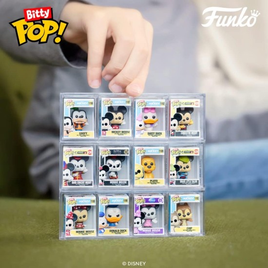 Funko Bitty Pop! Disney Mini Collectible Toys 4-Pack - Minnie Mouse, Daisy Duck, Donald Duck & Mystery Chase Figure (Styles May Vary) Funko Bitty Pop! Disney Mini Collectible Toys 4-Pack - Minnie Mouse, Daisy Duck, Donald Duck & Mystery Chase Figure (Styles May Vary)