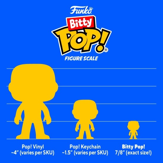 Funko Bitty Pop! Disney Mini Collectible Toys 4-Pack - Minnie Mouse, Daisy Duck, Donald Duck & Mystery Chase Figure (Styles May Vary) Funko Bitty Pop! Disney Mini Collectible Toys 4-Pack - Minnie Mouse, Daisy Duck, Donald Duck & Mystery Chase Figure (Styles May Vary)