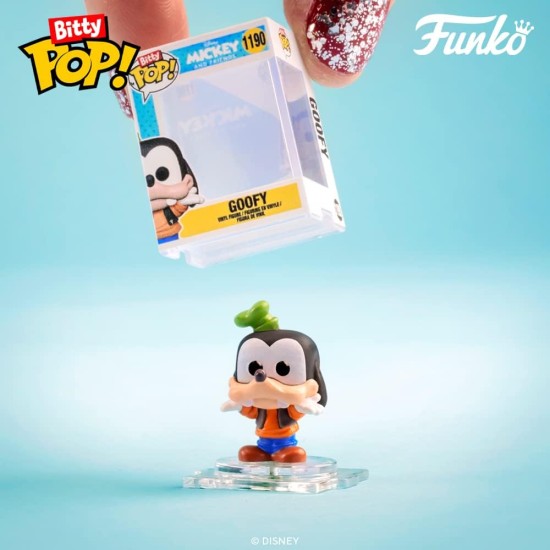 Funko Bitty Pop! Disney Mini Collectible Toys 4-Pack - Minnie Mouse, Daisy Duck, Donald Duck & Mystery Chase Figure (Styles May Vary) Funko Bitty Pop! Disney Mini Collectible Toys 4-Pack - Minnie Mouse, Daisy Duck, Donald Duck & Mystery Chase Figure (Styles May Vary)