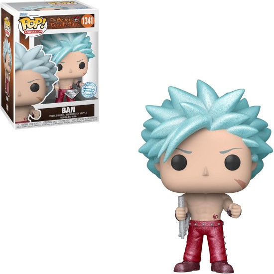 Funko Pop! Anime: Seven Deadly Sin - Ban (DGLT)(Exc) Funko Pop! Anime: Seven Deadly Sin - Ban (DGLT)(Exc)
