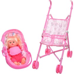 High Quality Doll Car Seat For Kids, Gift,fun and entertainment - Multi Color