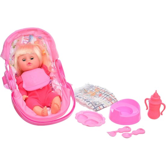 High Quality Doll Car Seat For Kids, Gift,fun and entertainment - Multi Color High Quality Doll Car Seat For Kids, Gift,fun and entertainment - Multi Color