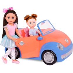 Glitter Girls GG57066Z Battat-Convertible Car for 35.6 cm (14-inch) Dolls-Toys, Clothes & Accessories for Girls 3-Year-Old & Up