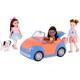 Glitter Girls GG57066Z Battat-Convertible Car for 35.6 cm (14-inch) Dolls-Toys, Clothes & Accessories for Girls 3-Year-Old & Up Glitter Girls GG57066Z Battat-Convertible Car for 35.6 cm (14-inch) Dolls-Toys, Clothes & Accessories for Girls 3-Year-Old & Up
